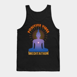 Positive Vibes Yoga Meditation Tank Top